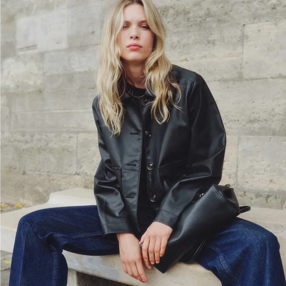 H&M COATED JACKET - Picture 2 of 5